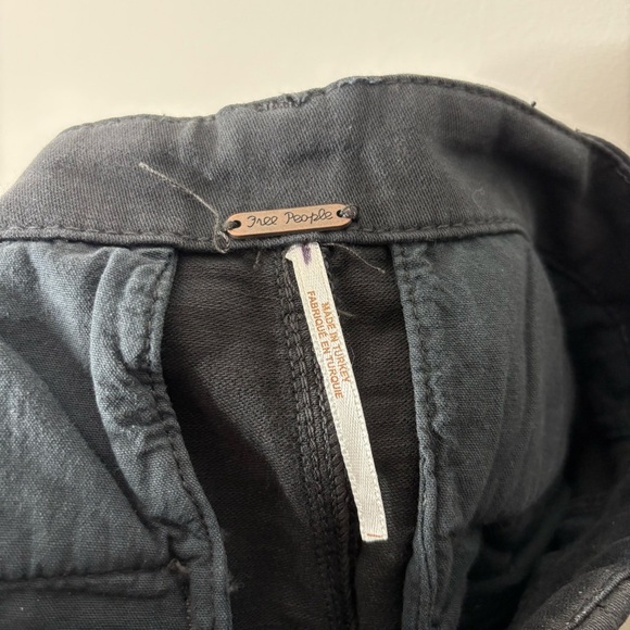 Free People Addy Chino Black Pants - Picture 7 of 7